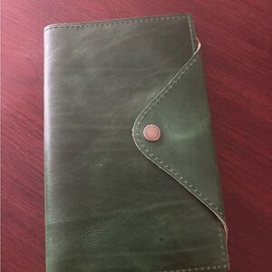 Portland Leather Goods Cowboy Green Notebook